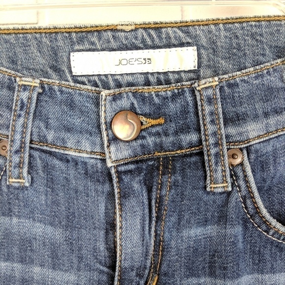 Joe's Jeans Women 28 Blue Rocker Fit boho hippie biker casual school festival - Picture 4 of 6